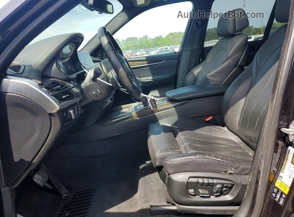 5UXKR6C53G0J82911 2016 BMW X5 Черный Вид панели приборов