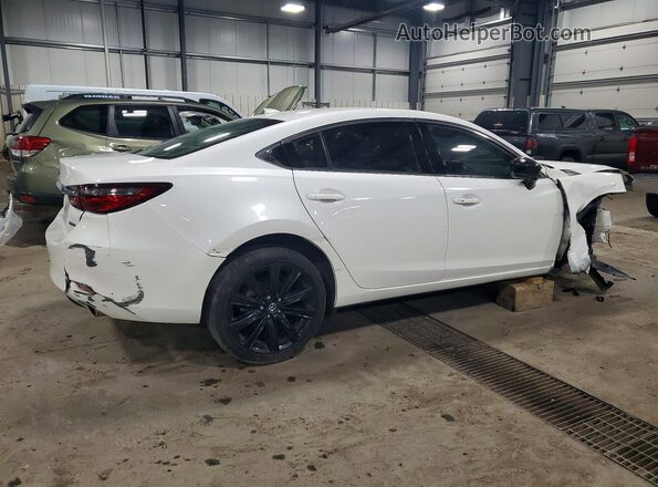 JM1GL1TY0L1512739 2020 MAZDA 6 Белый Передняя правая четверть