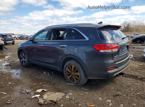 5XYPHDA51HG203607 2017 KIA SORENTO Gray Tył prawy