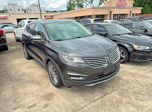 5LMCJ3C92HUL36106 2017 LINCOLN MKC Серый Передняя левая четверть