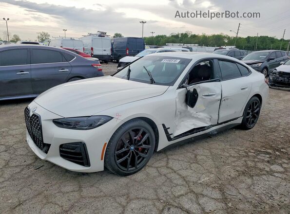 WBA13AW08PFN57302 2023 BMW M4 White Передня ліва чверть