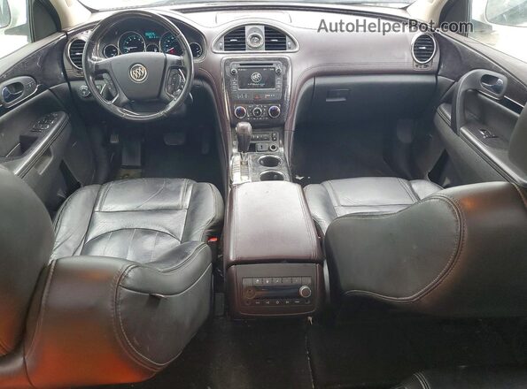 5GAKVBKD6HJ221941 2017 BUICK ENCLAVE Белый Вид щитка приборов