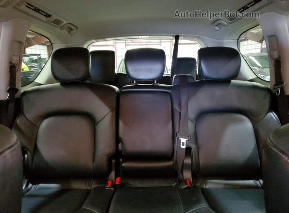 JN8AZ2NC7G9402200 2016 INFINITI QX80 Серый Вид задней части салона