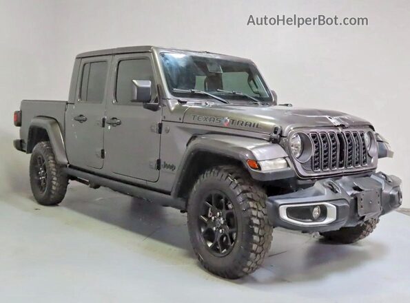 1C6HJTAG8RL130673 2024 JEEP GLADIATOR Угольный Задняя левая четверть