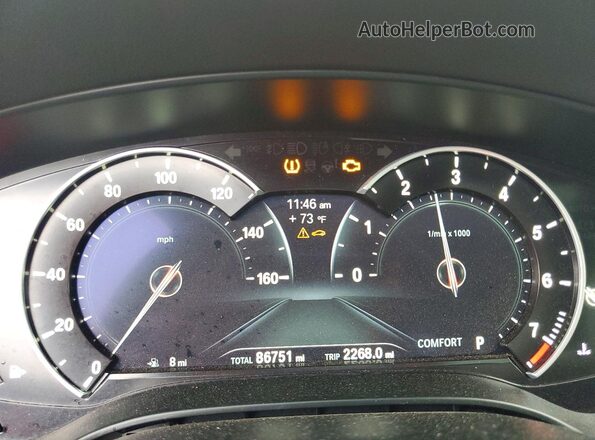 WBAJA5C39HWA35133 2017 BMW OTHER Silver Widok tylnych siedzeń
