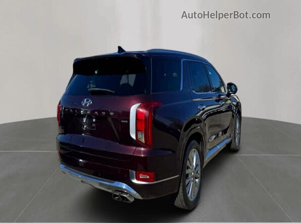 KM8R5DHE5LU071297 2020 HYUNDAI PALISADE Бордовый Вид спереди
