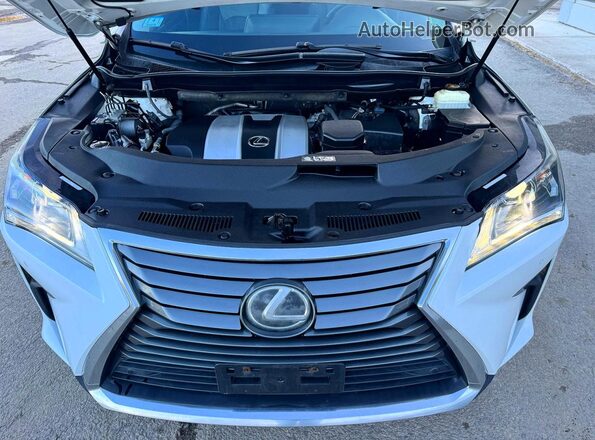 2T2BZMCA5HC070875 2017 LEXUS RX 350 Белый Вид задней части салона