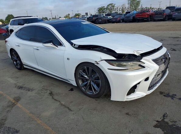 JTHB51FF4J5000484 2018 LEXUS LS500 White წინა ხედი