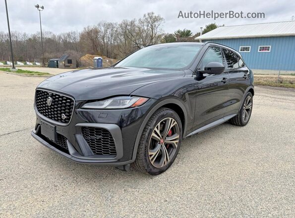 SADCZ2EE4NA694815 2022 JAGUAR F-PACE Черный Передняя левая четверть