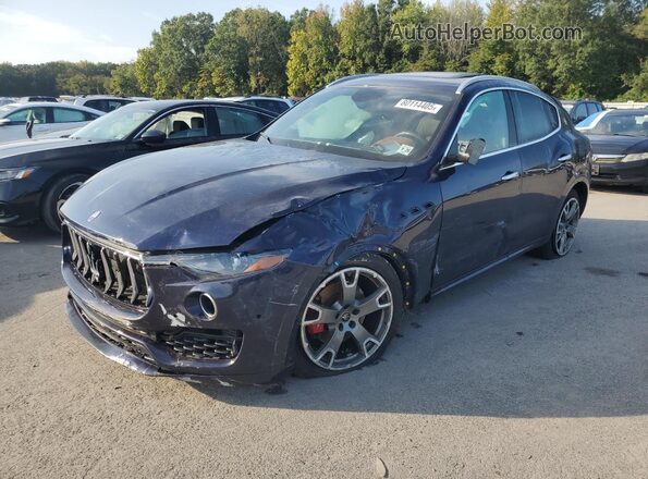 ZN661XUA6MX370853 2021 MASERATI LEVANTE Blue Передня ліва чверть