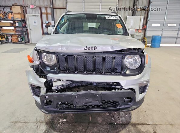 ZACNJBBB8LPL33295 2020 JEEP RENEGADE Silver Вид ззаду