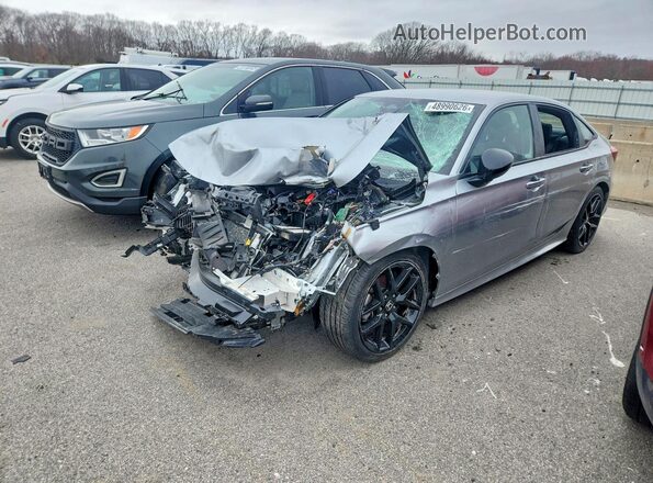 2HGFE2F59SH599815 2025 HONDA CIVIC Silver Առջևի ձախ երեք քառորդ տեսարան