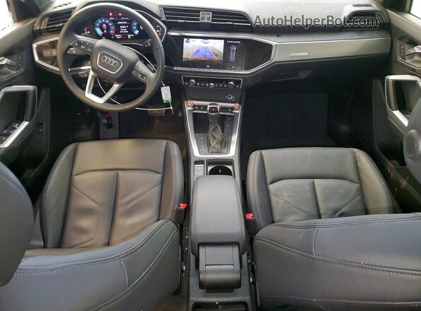 WA1DECF37S1047572 2025 AUDI Q3 Black წინა პანელის ხედი