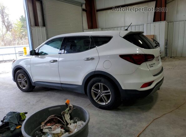 5XYZT3LB2JG564984 2018 HYUNDAI SANTA Белый Задняя правая четверть
