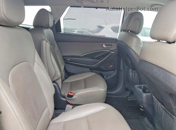 KM8SRDHF4KU300503 2019 HYUNDAI SANTA FE Gray Вид підкапотного простору