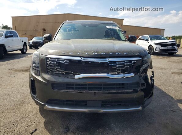 5XYP64HC5LG008967 2020 KIA TELLURIDE Brown Vista trasera