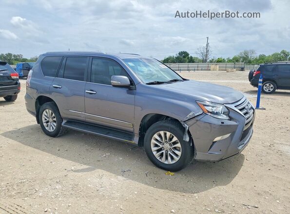 JTJBM7FX3J5184992 2018 LEXUS GX Gray Widok z przodu