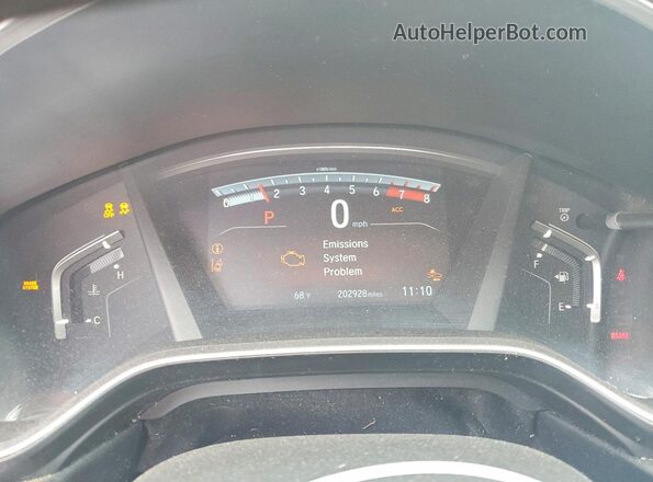 5J6RW2H84HL074523 2017 HONDA CRV Белый Вид задних сидений
