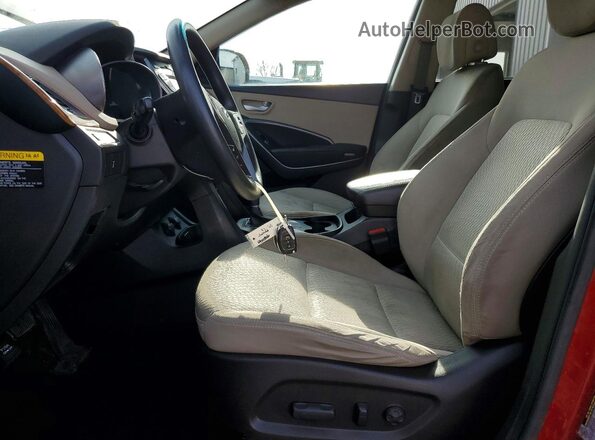 KM8SMDHF6GU143191 2016 HYUNDAI SANTA FE Red Vista del salpicadero