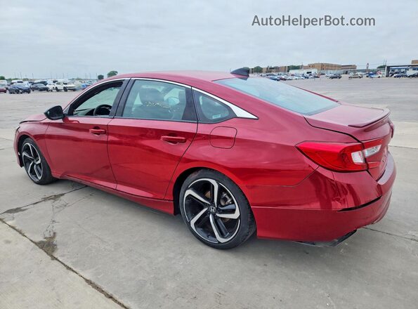 1HGCV3F27NA011766 2022 HONDA ACCORD Red Tył prawy