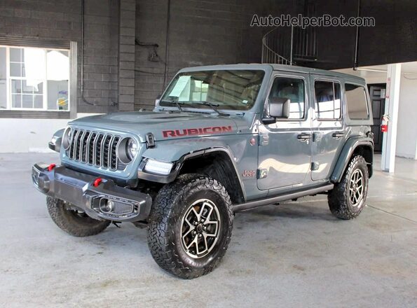 1C4PJXFN7TW151555 2026 JEEP WRANGLER Серый Задняя правая четверть
