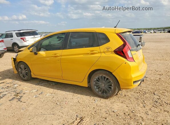 3HGGK5G64JM721003 2018 HONDA FIT Желтый Задняя правая четверть