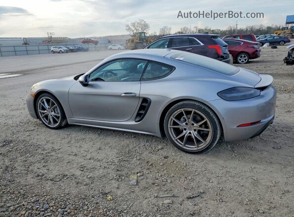 WP0AA2A81KS260996 2019 PORSCHE CAYMAN Серый Задняя правая четверть