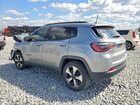 2020 Jeep Compass Latitude Silver vin: 3C4NJCBB7LT258008