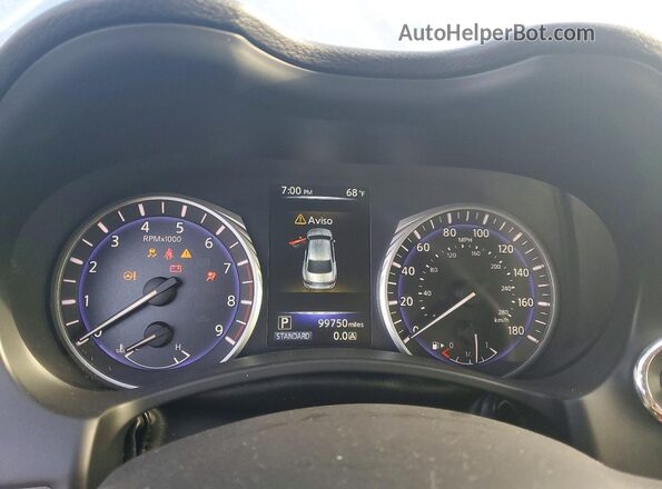 JN1EV7AR3HM830699 2017 INFINITI Q50 Серый Вид задних сидений