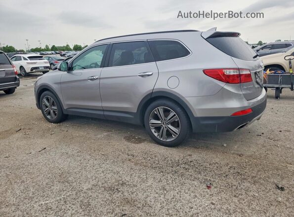 KM8SRDHF5GU158640 2016 HYUNDAI SANTA FE Серебряный Задняя левая четверть