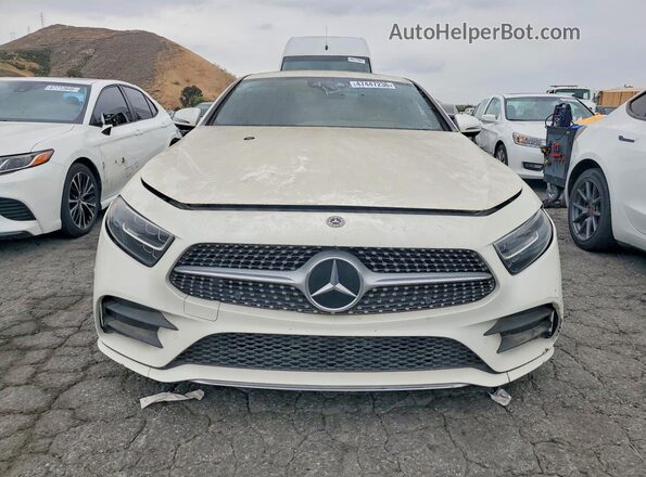 WDD2J5JB4KA028325 2019 MERCEDES-BENZ CLS-CLASS White Вид ззаду