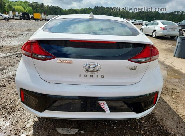 KMHC65LC8JU075792 2018 HYUNDAI IONIQ White Սալոնի դիմացի տեսք