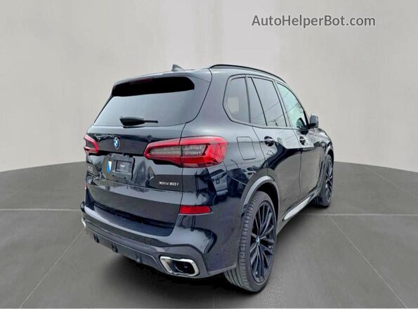 5UXJU2C59KLN67304 2019 BMW X5 Черный Передняя правая четверть