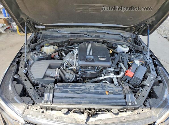 1G6DG5RK6M0128041 2021 CADILLAC CT4 Black ძრავის განყოფილების ხედი