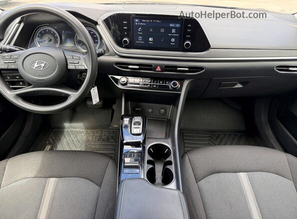 5NPEG4JA4MH074658 2021 HYUNDAI SONATA Blue Vista del cuadro de instrumentos
