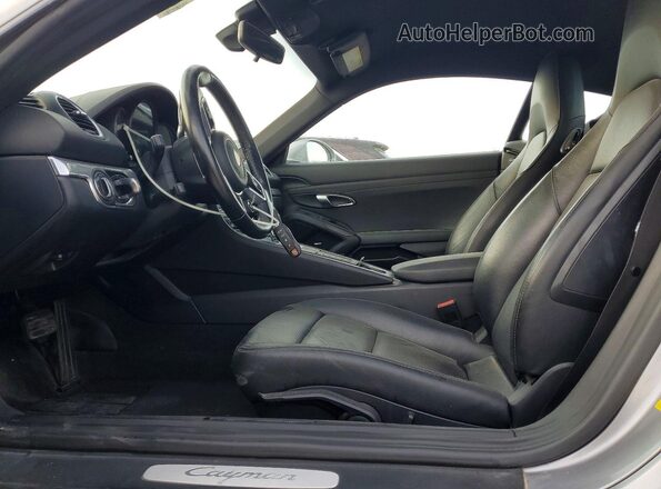 WP0AA2A81KS260996 2019 PORSCHE CAYMAN Серый Вид панели приборов