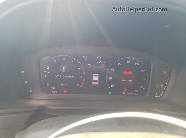 1HGCY1F44TA008107 2026 HONDA ACCORD Серый Вид щитка приборов