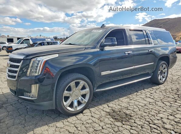 1GYS3HKJ6LR184262 2020 CADILLAC ESCALADE Черный Задняя левая четверть