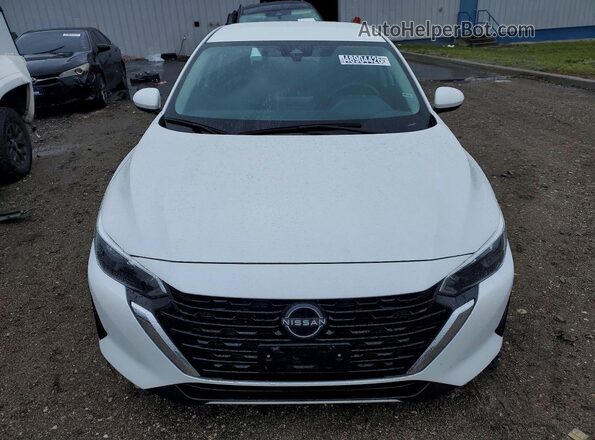 3N1AB8CV4SY264760 2025 NISSAN SENTRA White Դիմացի տեսք