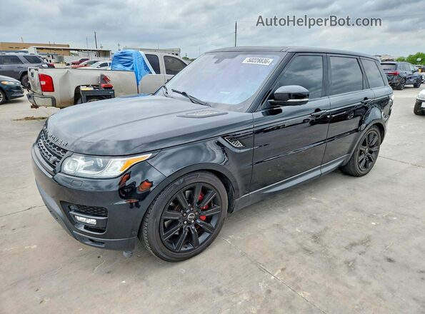 SALWR2EF0GA579898 2016 LAND ROVER RANGE Black Przód lewy