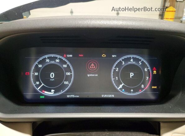 SALRR2RV1JA062003 2018 LAND ROVER DISCOVERY White Widok tylnych siedzeń