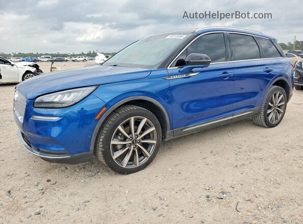 5LMCJ2C98LUL02562 2020 LINCOLN CORSAIR Blue Przód lewy