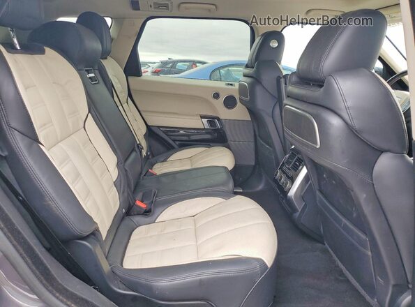SALWV2FE4HA173867 2017 LAND ROVER RANGE ROVER Gray Vista del compartimento del motor