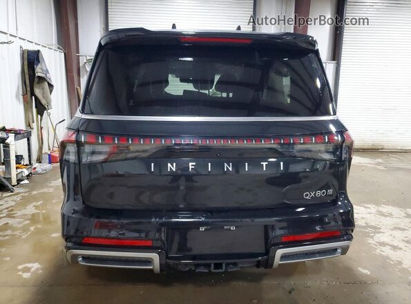 JN8AZ3DBXS9403896 2025 INFINITI QX80 Черный Вид салона спереди