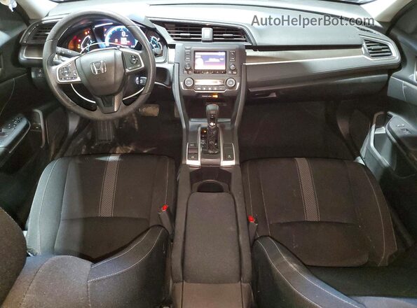 19XFC2F62KE027560 2019 HONDA CIVIC Серебряный Вид панели приборов