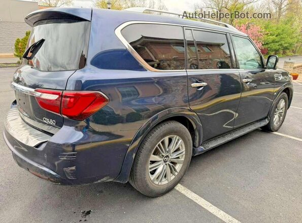 JN8AZ2NFXL9703905 2020 INFINITI QX80 Черный Передняя правая четверть