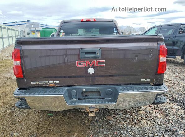 1GTV2MEC1GZ174983 2016 GMC SIERRA Коричневый Вид салона спереди