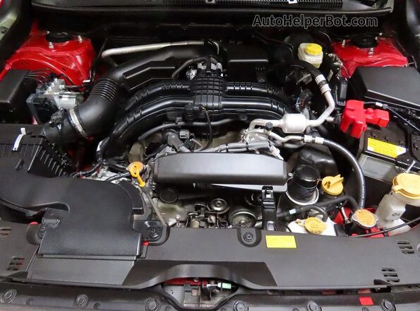 JF1GUABC7S8214221 2025 SUBARU IMPREZA Red წინა პანელის ხედი