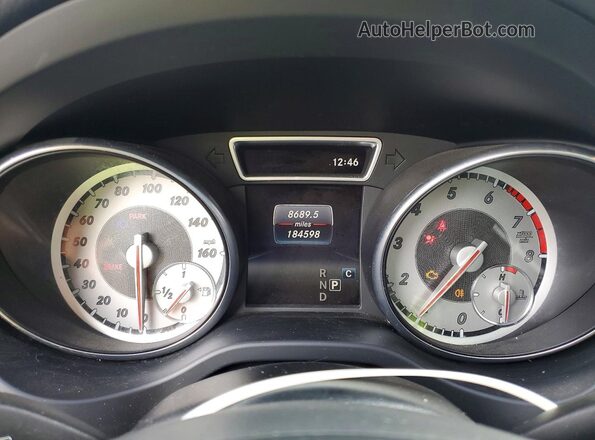 WDCTG4GB4HJ297541 2017 MERCEDES-BENZ GLA-CLASS Black უკანა სავარძლების ხედი