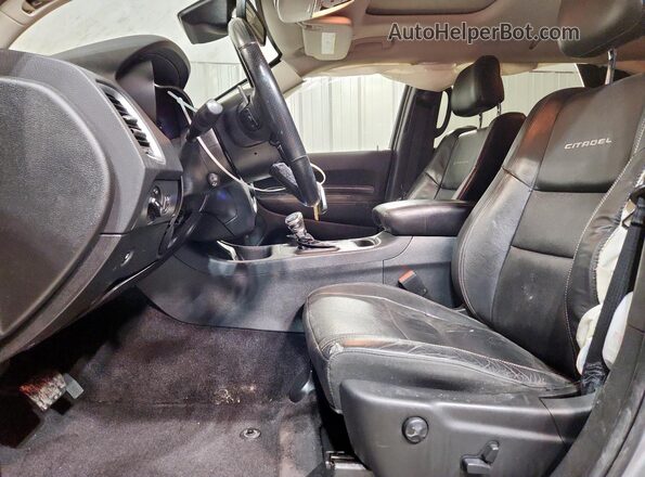1C4RDJEG0JC360019 2018 DODGE DURANGO Серебряный Вид панели приборов